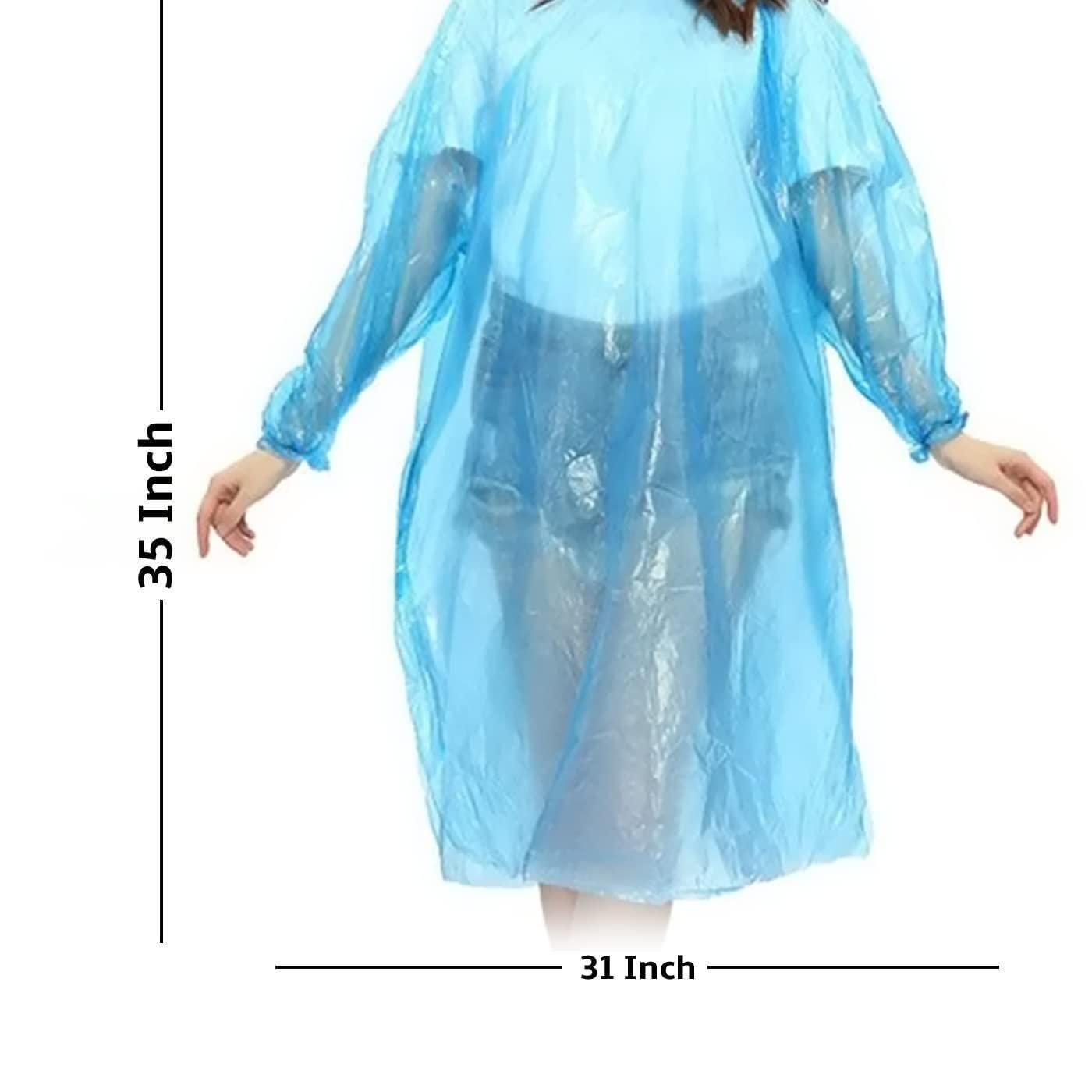 FULLY Reusable Wallet Rain Card Raincoat (Set of 5) – Multicolour